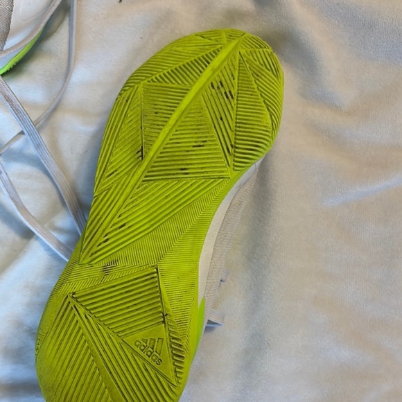 Adidas Neon Yellow and Black athletic shoes - Picture 8 of 9